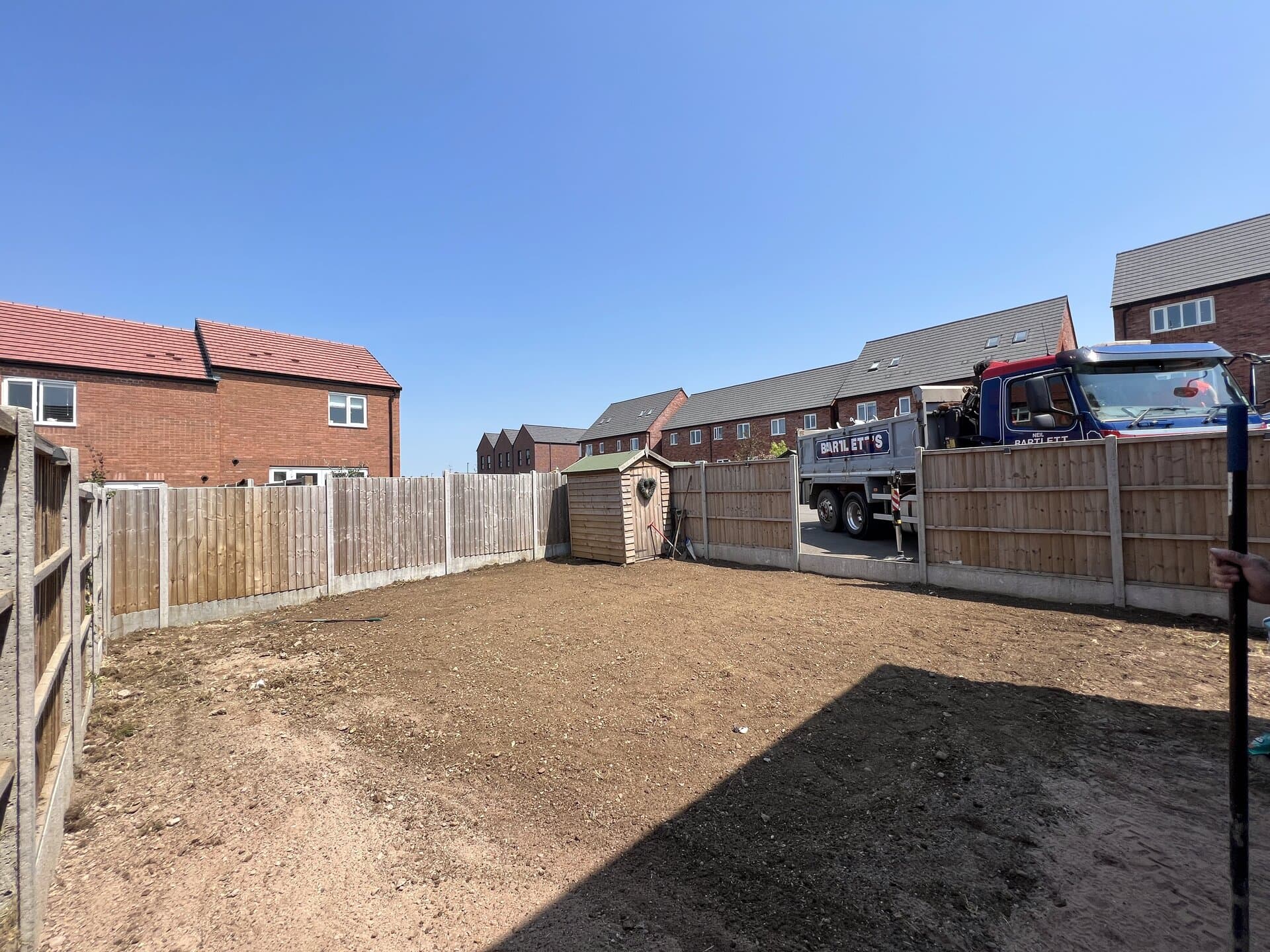 Family garden refresh — before